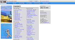 Desktop Screenshot of gtbag.com